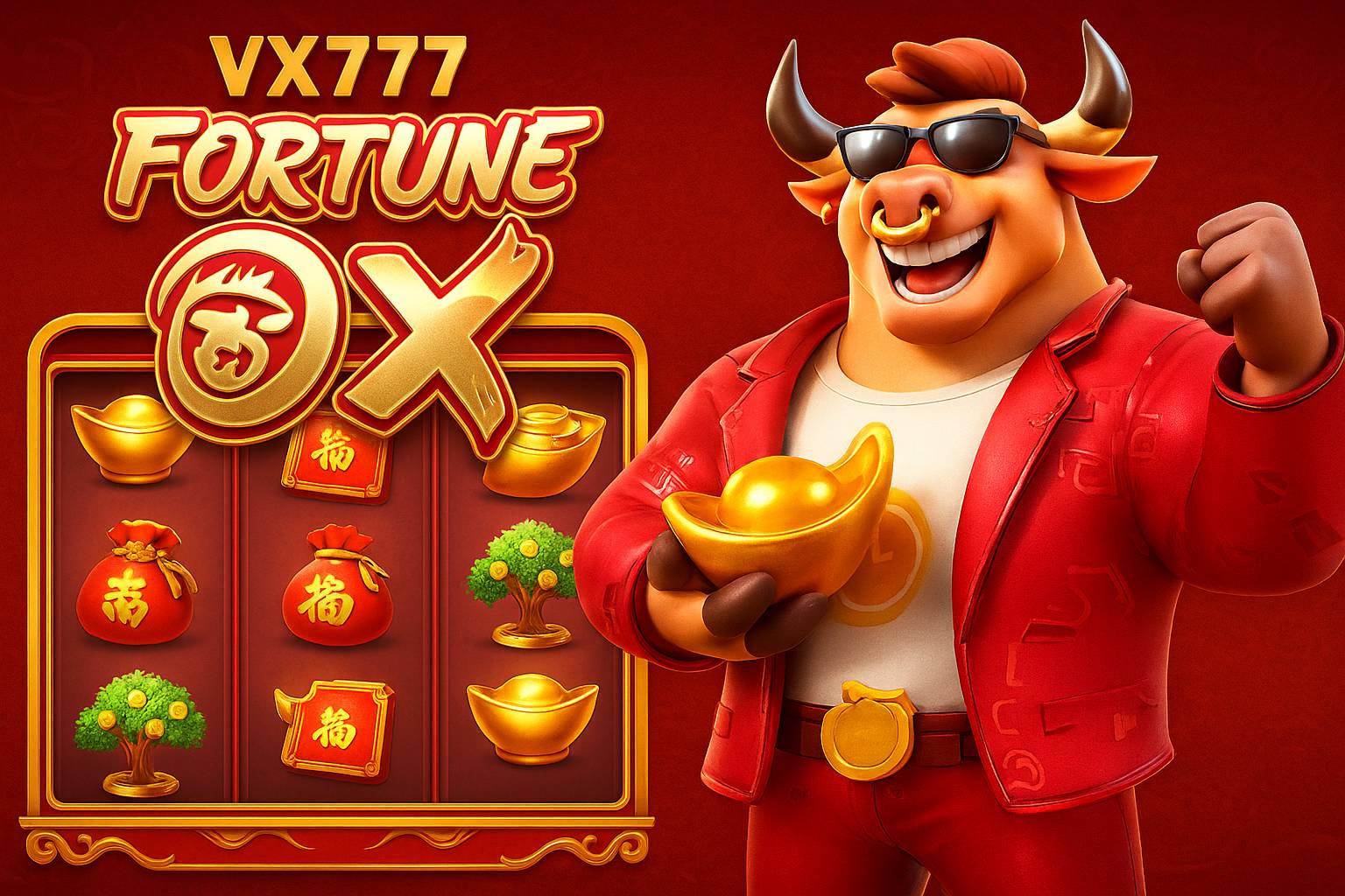 Fortune Ox no VX777- Aposte Agora e Reivindique Seus Ganhos