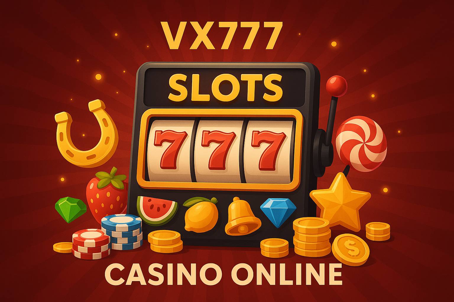 Jogos de Slot no Casino Online VX777