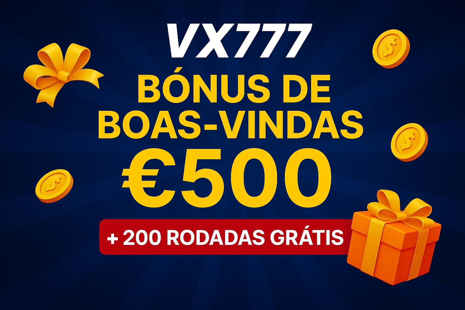 Criar uma nova Conta no plataforma VX777